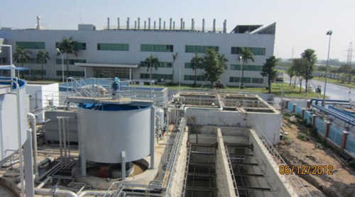 Dự án trạm xử lý nước thải Samsung