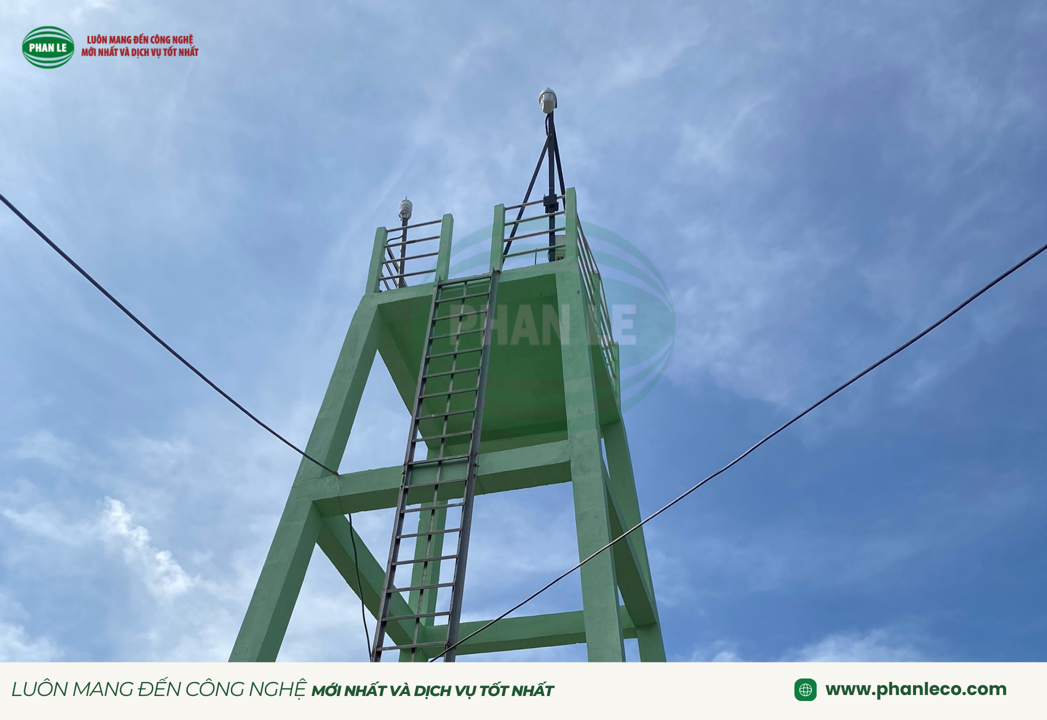 Dự án trạm khí tượng thủy văn tại Cà Mau