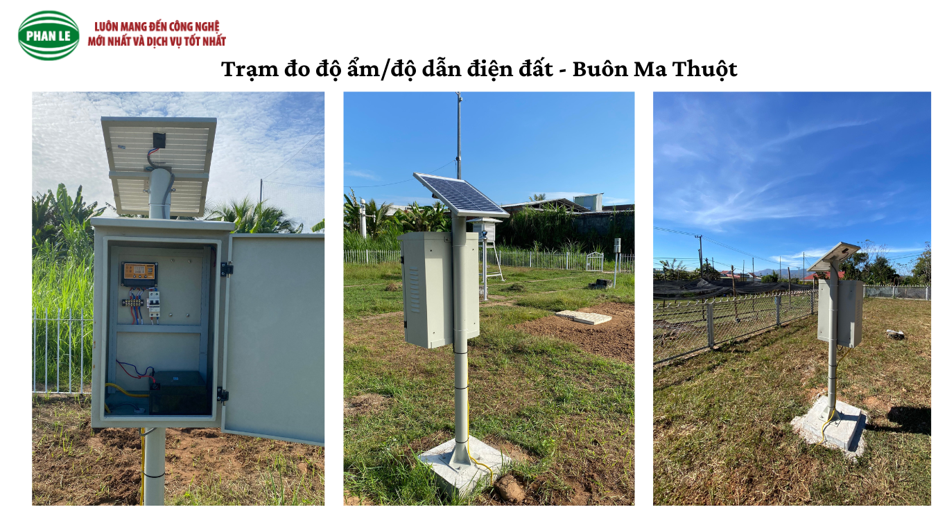 Trạm đo độ ẩm đất tại Buôn Ma Thuột - Đắk Lắk