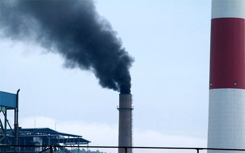 Khí thải từ nhà máy Nhiệt Điện Than (Ảnh minh họa)